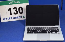 APPLE MacBook Pro Retina 13" Intel Dual Core i5 2.4GHZ Laptop Computer with 128GB Hard Disc Drive,