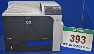 HP Colour Laserjet CP4025 Single Bin A4 Single Bin A4 Colour Laser Printer