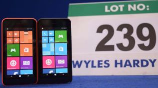 2: NOKIA LUMIA 530 Windows 8.1 Smartphones (No Chargers)