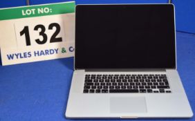 APPLE MacBook Pro 10.1 Retina 15" Intel Dual Core i7 2.3GHZ Laptop Computer with 256GB Hard Disc