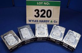 10: Various 2.0TB Hard Disc Drives