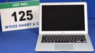 APPLE MacBook Air 5.2 13" Intel Core i5 Dual Core 1.8GHZ Laptop Computer with Fitted 128GB Hard Disc