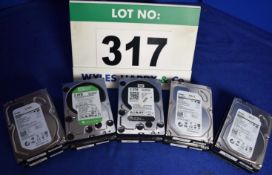 10: Various 2.0TB Hard Disc Drives