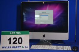 APPLE IMAC 24" 2.93GHZ Integrated Desktop Computer with 640GB Hard Disc Drive, 4GB Memory, DVD RW