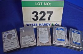 8: Various 250.0GB Hard Disc Drives & 1: 300GB Hard Disc Drive