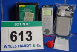 An ETHOS Model 9125 Hand Held Appliance, Socket & Lead Test Set (Boxed/Unused)