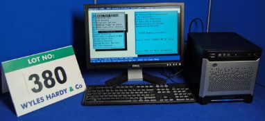 A HEWLETT PACKARD Proliant Gen 8 INTEL Pentium 2.5Ghz Dual Core Small Form Server Computer with