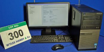 A DELL OptiPlex 390 INTEL Core i5 3.1Ghz Minitower Personal Computer with 250GB Hard Disc Drive, 4.