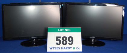 Five HANNS-G 24 inch Wide/Flat Screen HD Displays