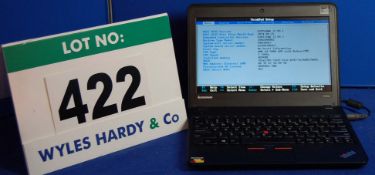 A LENOVO ThinkPad X140e AMD 1.5Ghz Laptop Personal Computer with 500GB Hard Disc Drive & 4.0GB