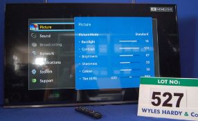 A SAMSUNG 48 inch Wide/Flat Screen Television with Hand Held Remote Control (No Stand or Wall