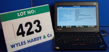 A LENOVO ThinkPad X140e AMD 1.5Ghz Laptop Personal Computer with 500GB Hard Disc Drive & 4.0GB