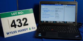 A LENOVO ThinkPad Edge E531 INTEL Core i3 2.5Ghz Laptop Personal Computer with 500GB Hard Disc