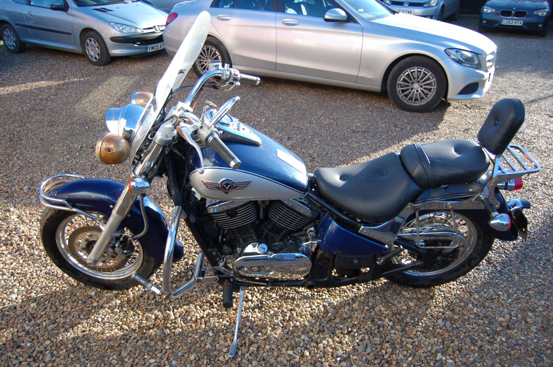 A 1997 KAWASAKI VN800 Classic 805cc V-Twin 8-Valve Cruiser Style Motorcycle, Registration No. P789 V - Image 2 of 6