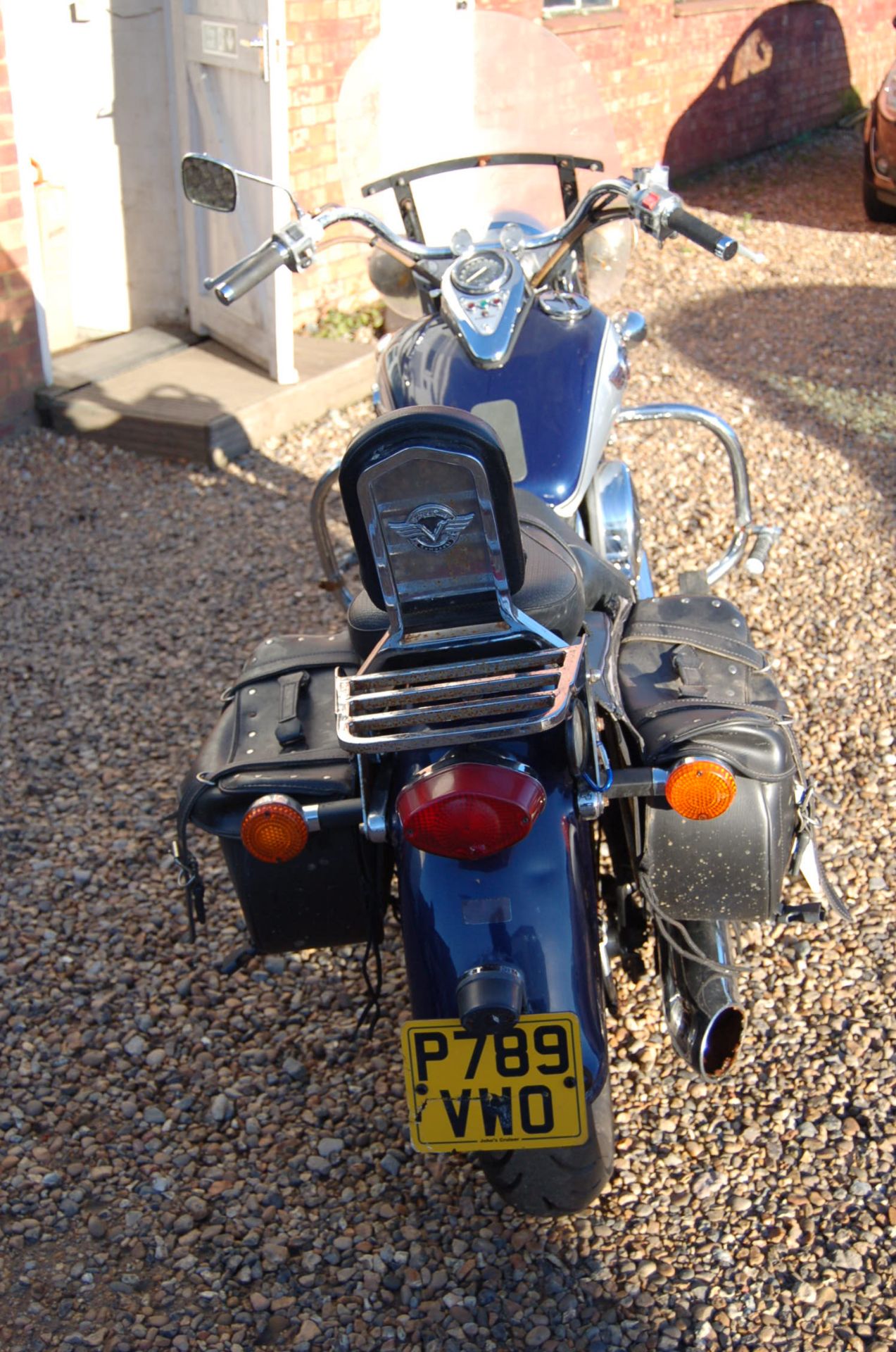 A 1997 KAWASAKI VN800 Classic 805cc V-Twin 8-Valve Cruiser Style Motorcycle, Registration No. P789 V - Image 3 of 6