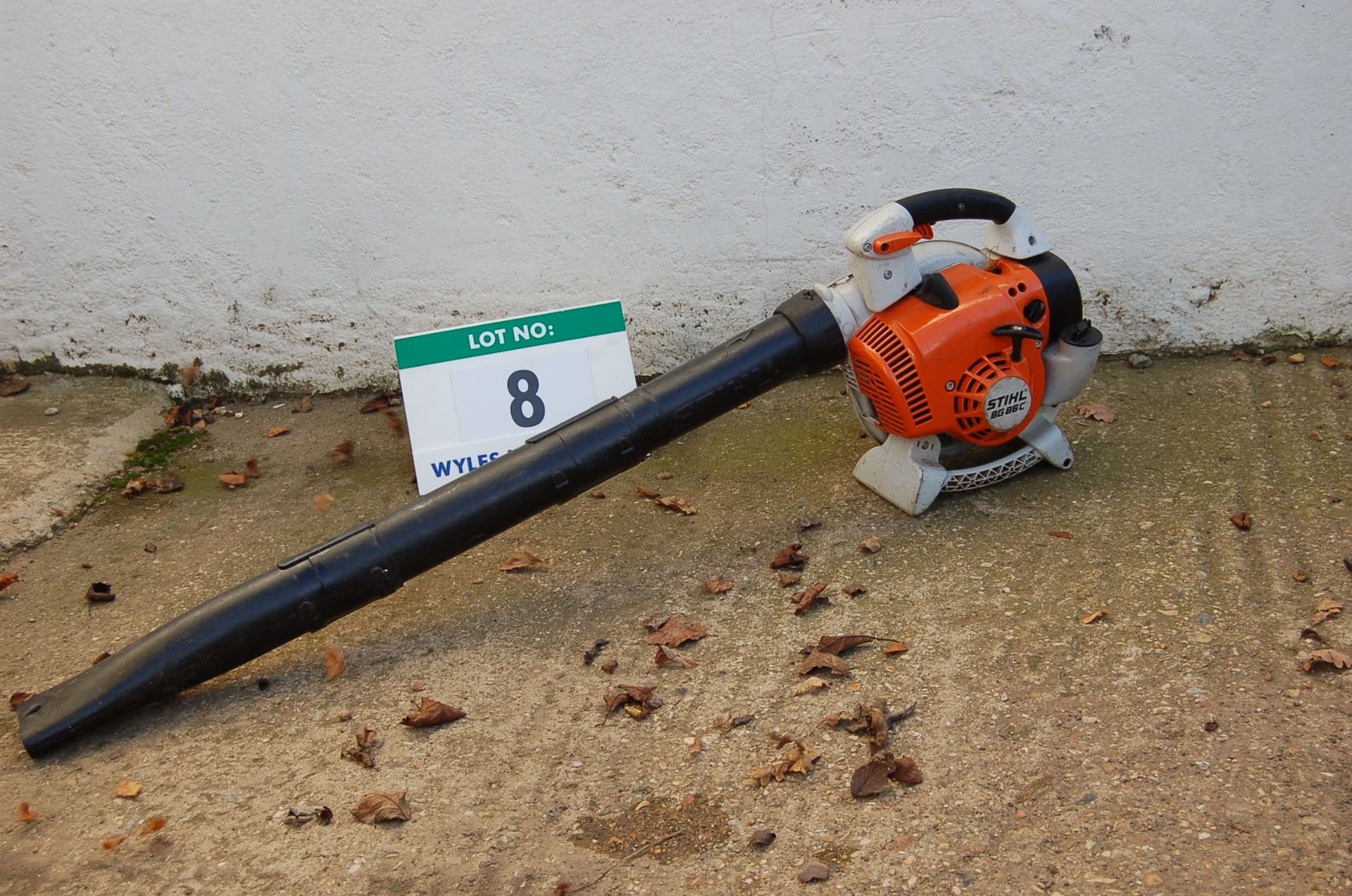 A STIHL BG86c Petrol Driven (2T) Hand Held Leaf Blower