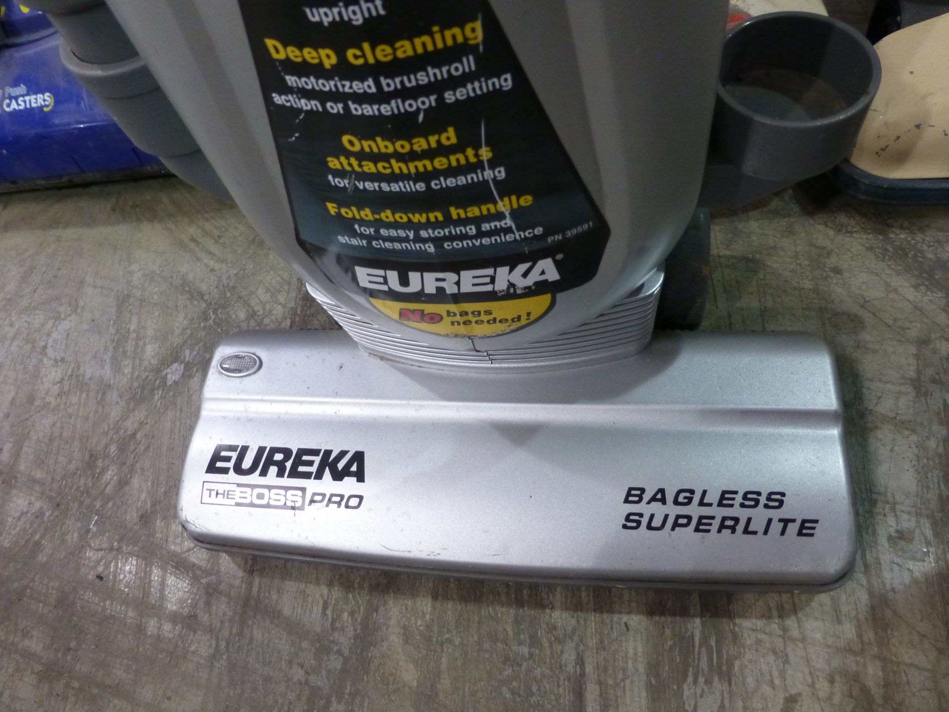 Lot of (4) Assorted Vacuums|(1) Eureka The Boss Pro Bagless Superlite; (1) Dirt Devil, Model No. - Image 5 of 7