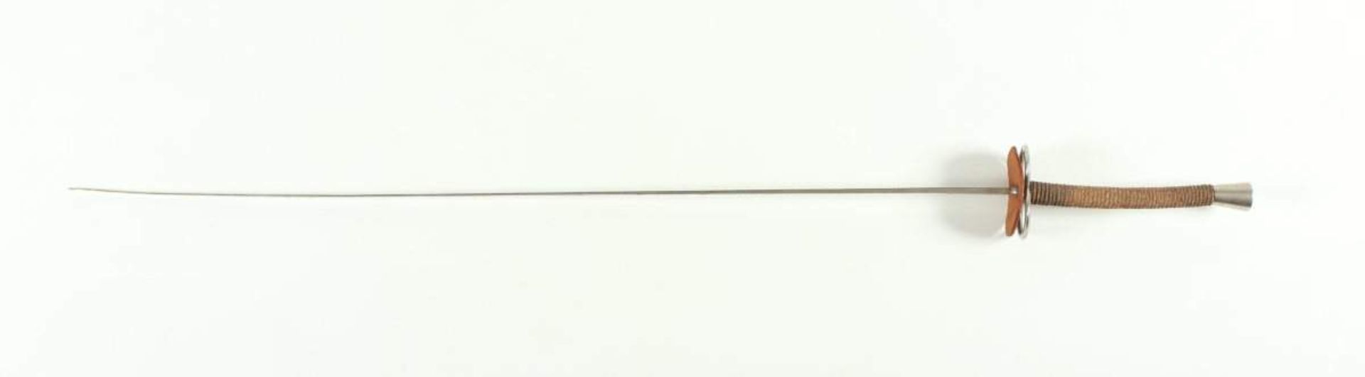 FLORETT, vernickelte Klinge (Hersteller Clemen und Jung, Solingen), L 103
