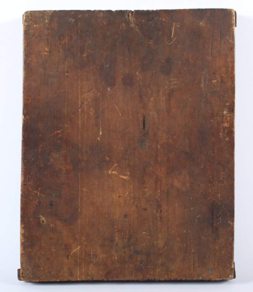 IKONE, "Christus Pantokrator", Tempera/Holz, 31 x 24, NOVGOROD um 1800 - Image 2 of 2