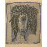 DIX, Otto, "Christus II", Original-Farblithographie auf Van Gelder Zonen Bütten, 1957, 48 x 40,