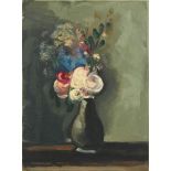 VLAMINCK, Maurice, "Les roses pompon", Farbholzstich, 37 x 26, Les heures claires, um 1960,