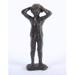 KLUTH, Karl, "Junge", Bronze, H 20