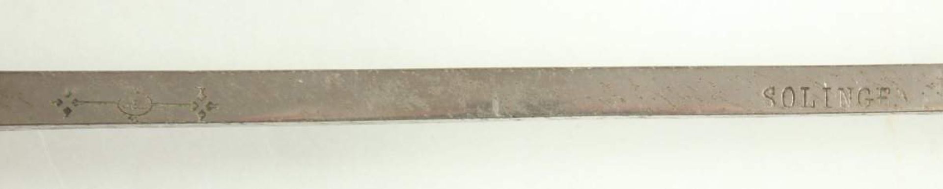 FLORETT, vernickelte Klinge (Hersteller Clemen und Jung, Solingen), L 103 - Bild 3 aus 3