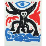 PENCK, A.R., "Schattenkabinett '92", Farbserigrafie, ca. 80 x 70, bez.e.a., handsigniert, R.