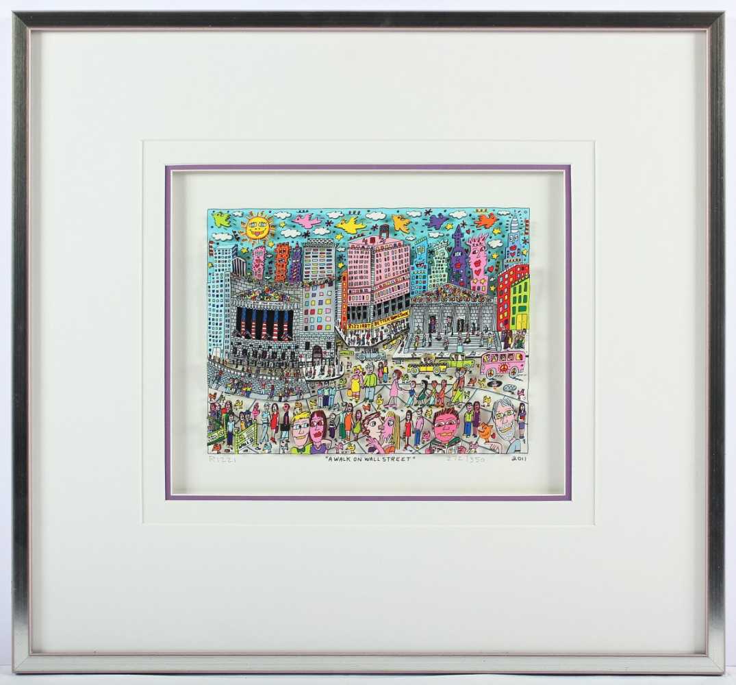 rizzi-james-a-walk-on-wall-street-3-d-bild-mit-farbserigrafie-22
