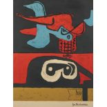 LE CORBUSIER, "Autrement que sur terre", Farblithografie, 72 x 50, 1963, im Stein signiert, R.