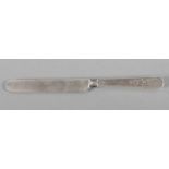 MESSER, Silber 84/oo, L 22, 68g, FABERGÉ, um 1900 22.00 % buyer's premium on the hammer price 19.