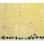 POLKE, Sigmar, "Aurora" Farboffset, 51 x 61, handsigniert und datiert 2000. Erschienen anlässlich