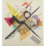 KANDINSKY, Wassily, "Komposition", Farblithografie, 37 x 31, aus Derrière le miroir, La période