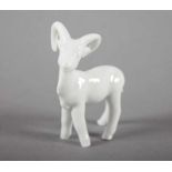 MINIATURFIGUR STEINBOCK, H 5,7, Entwurf Sabine LEPSIUS, KPM BERLIN, 20.Jh. 22.00 % buyer's premium