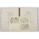 KOKOSCHKA, Oskar, Mappe, "Kleist", ohne die Radierungen 22.00 % buyer's premium on the hammer