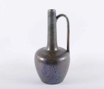 VASE, Lüsterkeramik, H 31, gemarkt Clement MASSIER, VALLAURIS, um 1900 22.00 % buyer's premium on