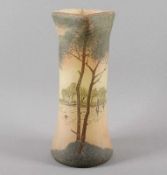 PAYSAGE DE VERRE-VASE, H 27, LEGRAS, ST. DENIS, um 1920 22.00 % buyer's premium on the hammer