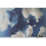 RICHTER, Gerhard, "Wolken", Farb-Multiple, 10 x 14, nach dem Gemälde von 1978, signiert, 2005, R.