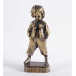 KNABE, Bronze, H 17, FRANKREICH, um 1900 22.00 % buyer's premium on the hammer price 19.00 % VAT