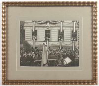 FOTO KAISER WILHELM, vor dem Amtsgericht Gummersbach, 23 x 28, um 1910, R. 22.00 % buyer's premium