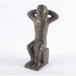 KLUTH, Karl, "Dette", Bronze, H 19, 1971, verso bez. 22.00 % buyer's premium on the hammer price