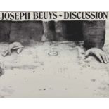 BEUYS, Joseph, "Joseph Beuys - Discussion", Original-Serigrafie, 50 x 62,5, 1974, eines von