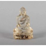 BUDDHA, Bergkristall, H 9, CHINA 22.00 % buyer's premium on the hammer price 19.00 % VAT on buyer'