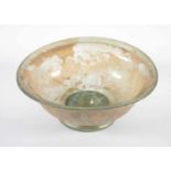 KLEINE SCHALE, Glas, versintert, Dm 14, RÖMISCH, ca. 3.Jh.n.Chr. 22.00 % buyer's premium on the