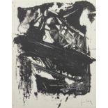 VEDOVA, Emilio, "o.T.", Original-Lithografie, 25 x 20, handsigniert, verso nummeriert, R. 22.00 %