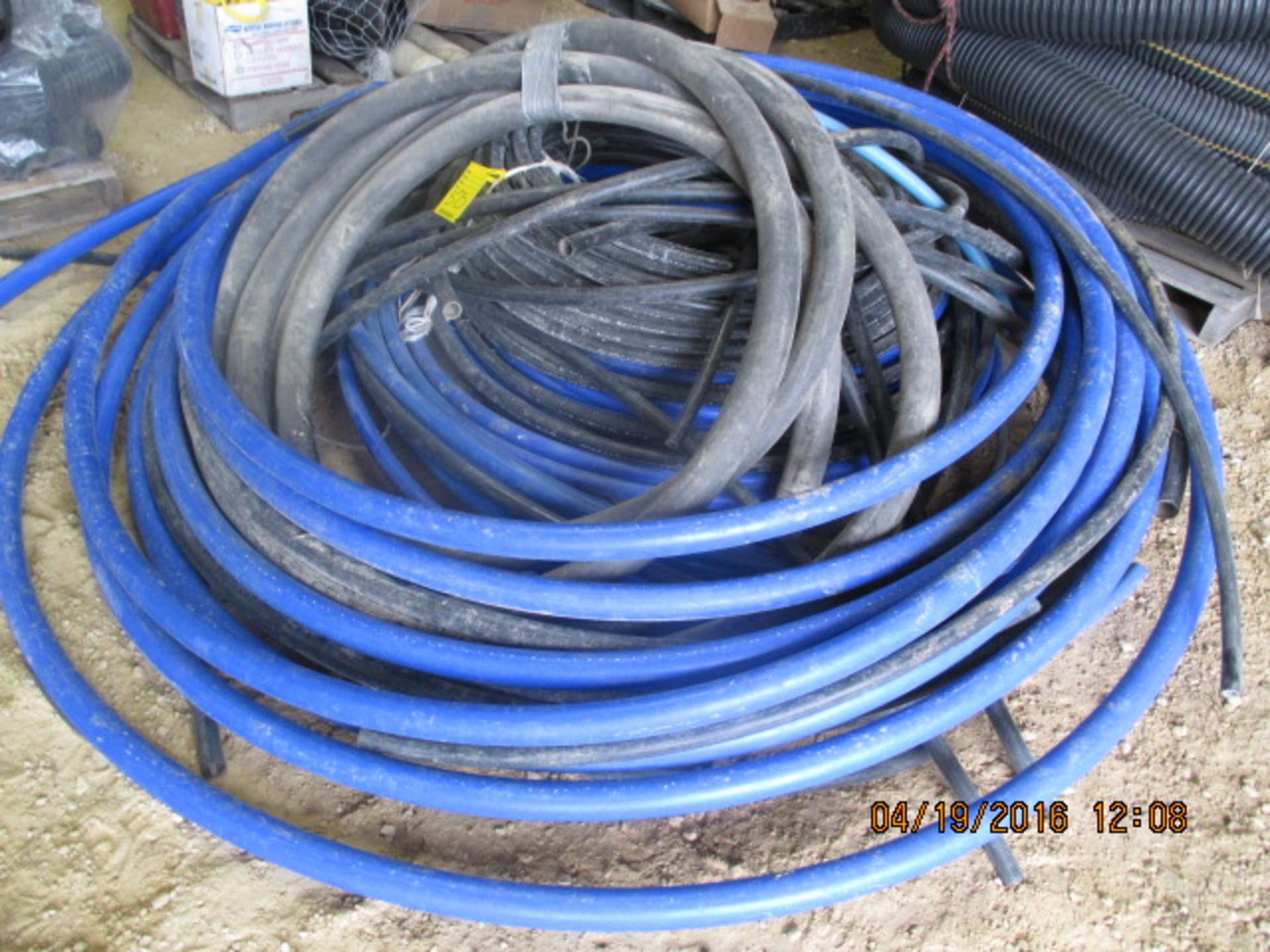 Various size water line, 3/4", 2"