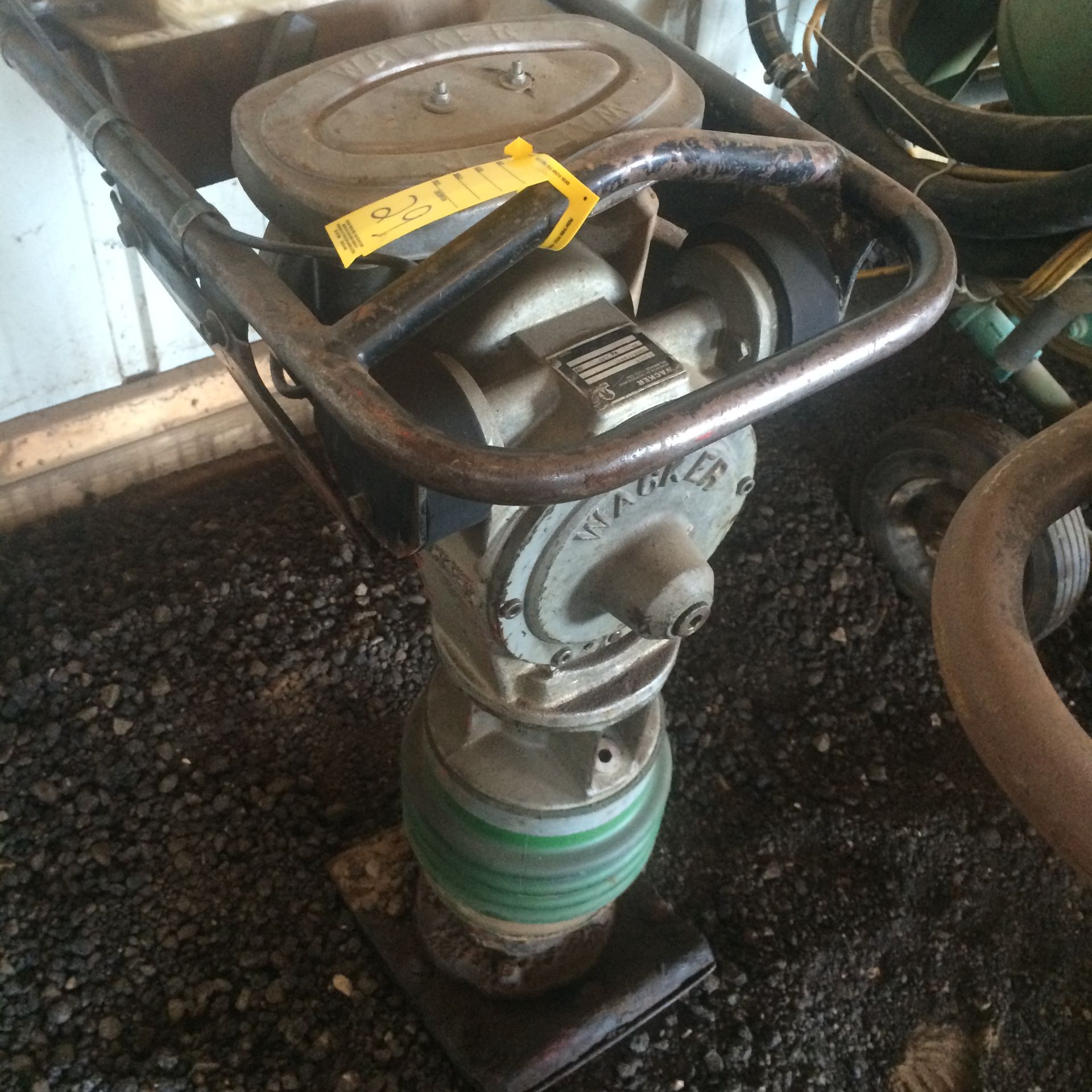 Wacker model BS60Y compactor, SN:654404349