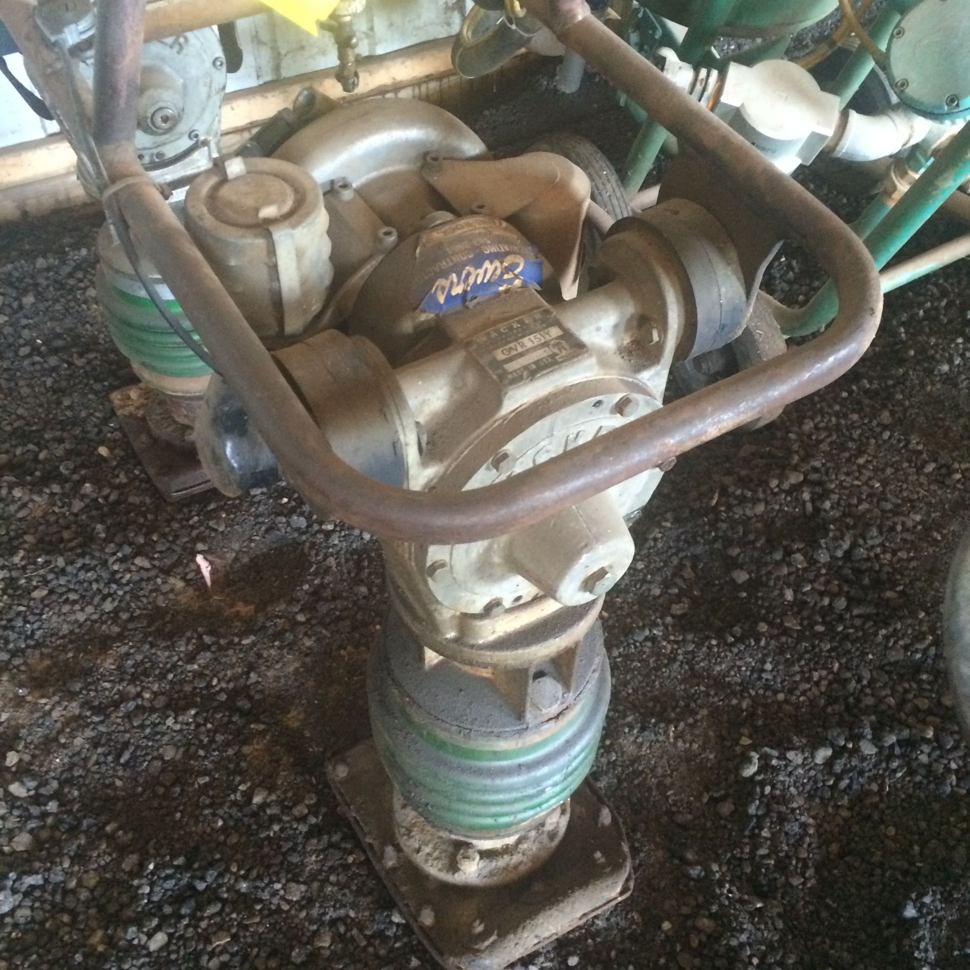 Wacker model GVR-151Y compactor, SN:324904254