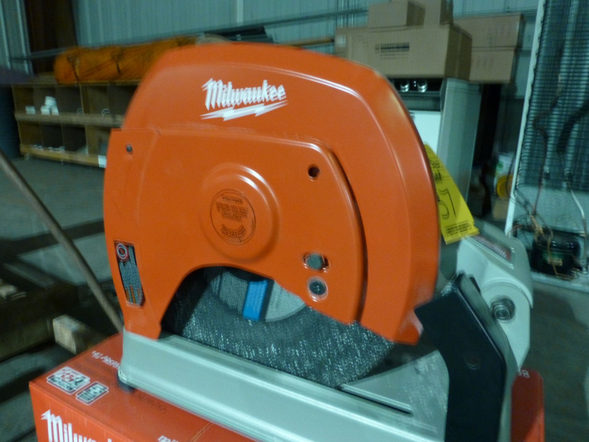 Milwaukee 14" cut-off saw, unused. - Image 2 of 9