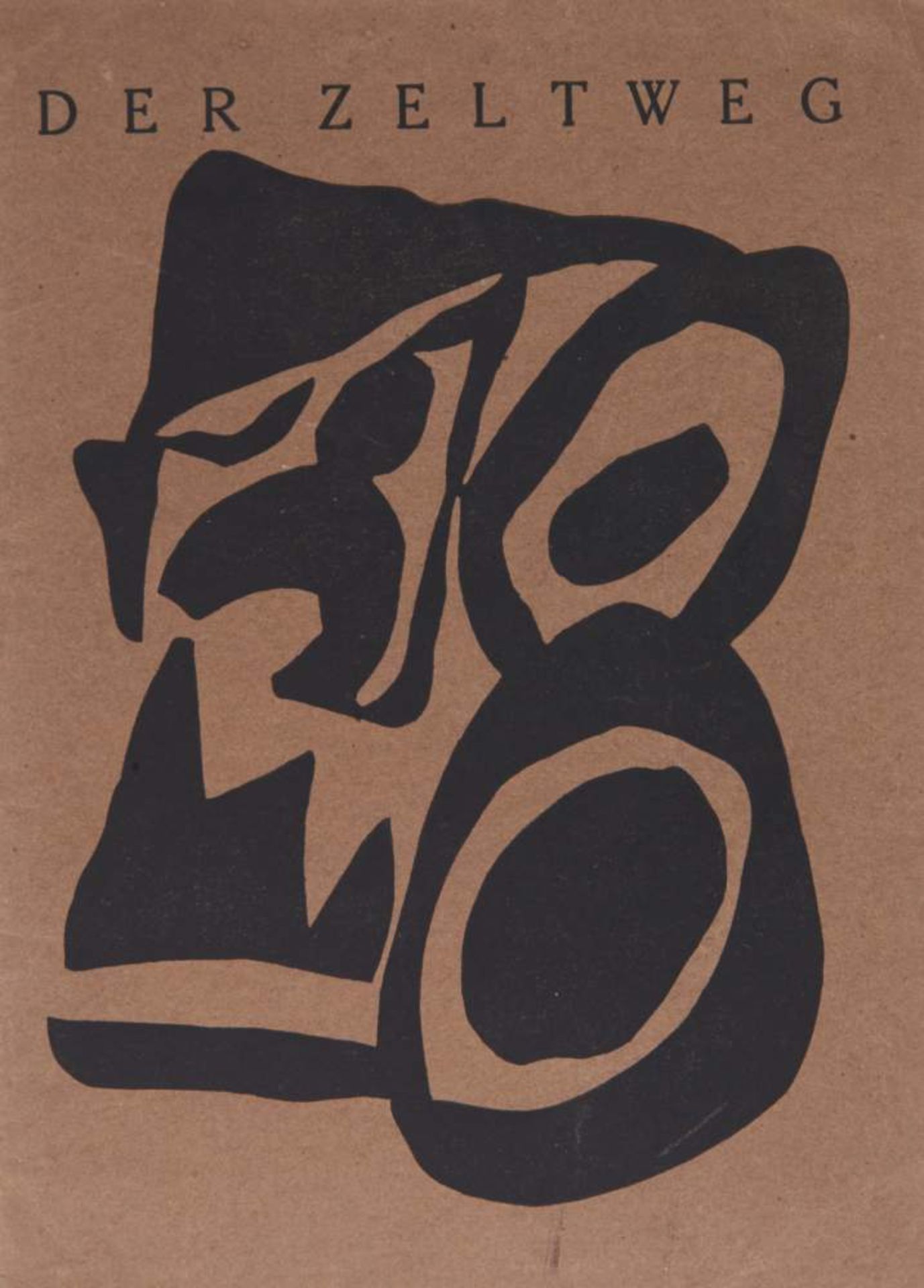 Der Zeltweg. Redaktion: Flake, Serner, Tzara. Zürich, Mouvement Dada, 1919. Mit zahlr. Abb. 16 Bl. - Bild 2 aus 4